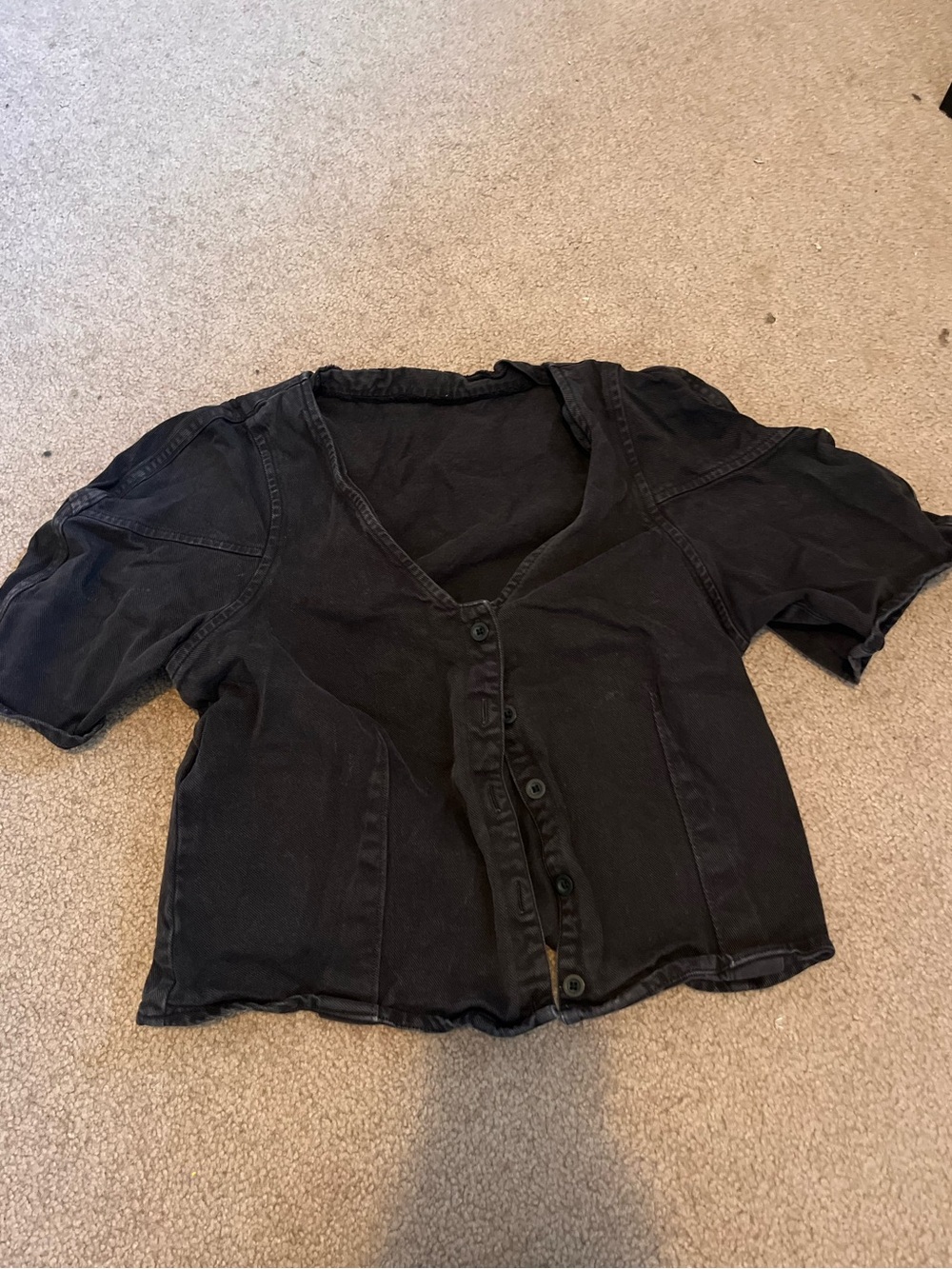 Jean gap top